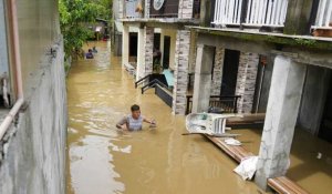 Climat : le super-typhon Noru s'abat sur les Philippines provoquant de graves inondations