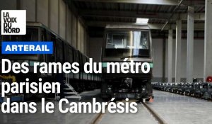 Des rames du métro parisien dans le Cambrésis