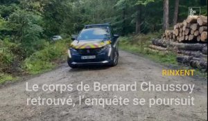 Le corps de Bernard Chaussoy  retrouvé, l’enquête se poursuit
