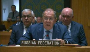 A l'ONU, Lavrov rejette les accusations occidentales sur l'Ukraine