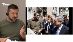 "Je remercie la France et le président Macron" Volodymyr Zelensky revient sur les livraisons d'armes
