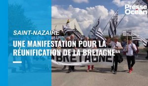 VIDÉO. Retour en images sur la manifestation des Bretons à Saint-Nazaire