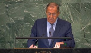 Lavrov reproche à l'Occident sa russophobie 'grotesque' à l'ONU