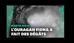 Les images impressionnantes de l'ouragan Fiona et ses dégâts "considérables" à Porto Rico