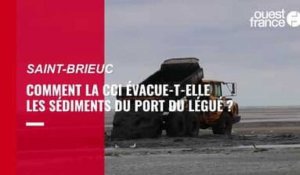 VIDÉO. Pourquoi le déplacement des sédiments est-il vital pour le port du Légué à Saint-Brieuc ?