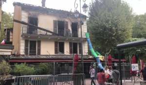 Le bâtiment du Campa a pris feu à Aix-les-Bains