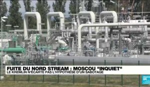 Les gazoducs Nord Stream touchés par des fuites : le Kremlin n'écarte pas l'hypothèse d'un sabotage