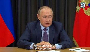 Poutine assure que la Russie veut "sauver les populations des territoires ukrainiens occupés"