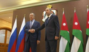 Le ministre jordanien des Affaires étrangères accueille son homologue russe à Amman