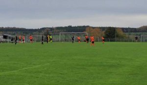 P1 Vaux-Noville - Gouvy : 2-1 sur un penalty du gardien Kévin Wauthy