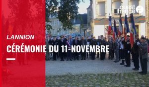 Cérémonie du 11-Novembre à Lannion