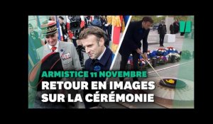 11 novembre : Les images de la cérémonie de commémoration de l’Armistice