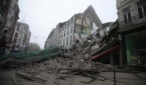 Effondrement d'un immeuble à Lille : quelques minutes après l'incident