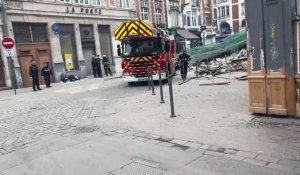 Lille : un immeuble s’effondre en plein centre ville