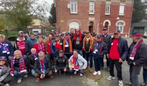 RC Lens : des supporters clermontois rendent visite à Yvette Dupuis, la star de Stadium