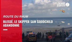 VIDÉO. Route du Rhum : blessé, le skipper Sam Goodchild abandonne