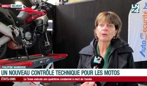 Un nouveau contrôle technique pour les motos 
