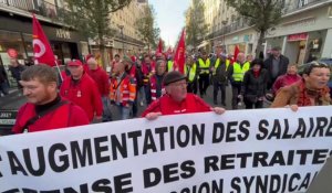 Valenciennes : plus de 300 personnes à la manifestation interprofessionnelle