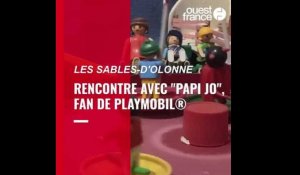 VIDÉO. Aux Sables-d'Olonne, « Papi Jo », 74 ans, fait découvrir sa collection XXL de Playmobil® au public