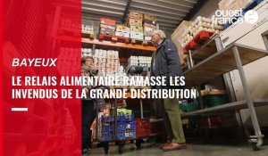 VIDÉO. Le Relais alimentaire de Bayeux ramasse les invendus de la grande distribution 