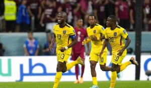 Mondial 2022 : douche froide pour le Qatar, surclassé en ouverture par l'Équateur (2-0)