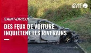 Saint-Brieuc. Voitures incendiées, vols, dégradations : des riverains inquiets, chemin de Belle-Isle