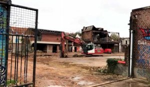 Amiens la friche Benoit quartier Saint-Leu est rasée