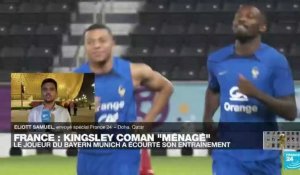 Mondial-2022 : entraînement écourté pour le français Kingsley Coman