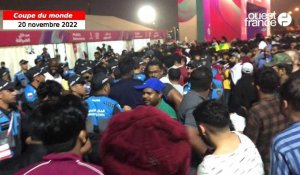 VIDÉO. Des mouvements de foule à Doha a l’entrée de la Fan zone