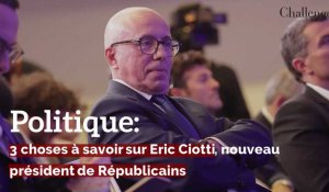 3 choses à savoir sur Eric Ciotti, nouveau  président de Républicains
