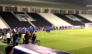 Foot - Coupe du monde Qatar 2022 - entraînement équipe de France J-2 France Maroc