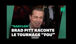 Brad Pitt raconte le tournage "fou" de "Babylon"