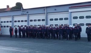 Hazebrouck : les sapeurs-pompiers ont fêté la Sainte-Barbe