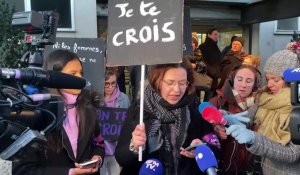 Affaire Quatennens : "Aucun auteur de violences ne peut être député", des militants prennent la parole