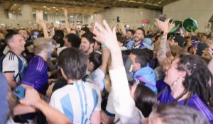 Mondial: les Argentins célèbrent la victoire, les Croates restent fiers, malgré la défaite