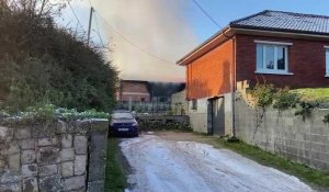 Rebreuve-Ranchicourt : un incendie ravage une habitation chaussée Brunehaut