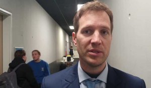 Hockey sur glace : Interview après le match amical France - Japon