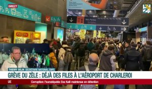 Grève du zèle : déjà des files à l'aéroport de Charleroi