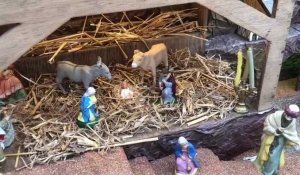 Arques: pour célébrer la Nativité, il a fabriqué une crèche géante pendant deux mois