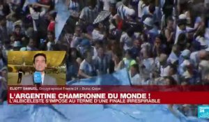 "Un match totalement fou" : l'Argentine bat la France et devient championne du monde