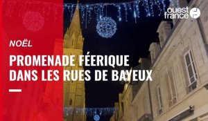 VIDÉO. La magie de Noël dans les rues de Bayeux
