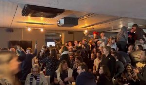 France-Maroc, mbiance dans un bar à Lille