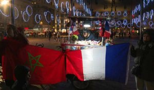 Mondial-2022: à Marseille, des supporters se préparent pour France-Maroc