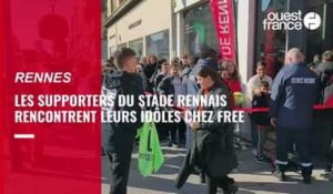 TEST VIDEO. STADE RENNAIS RENCONTRE SES SUPPORTERS 
