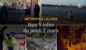 Métropole de Lille : nos 5 infos du jeudi 2 mars