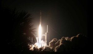 VIDÉO. Espace : décollage d'une fusée de SpaceX vers l'ISS