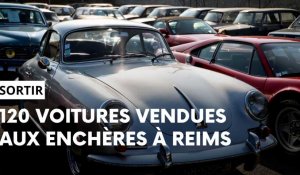Une vente aux enchères de véhicules de collection a lieu ce dimanche à Reims