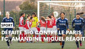 7e défaite de la saison en D1 pour le Stade de Reims d'Amandine Miquel