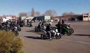 Longuenesse : un cortège de motards en route vers Bourbourg pour rendre hommage à Frédéric Mouillie, décédé subitement