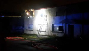 Saint-Nicolas-lez-Arras : un incendie dans un bâtiment désaffecté